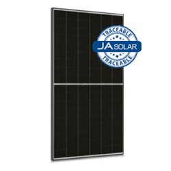JA Solar 450W N-type Double Glass Bifacial LB Traceable with MC4-EVO2 connectors (Black Frame)