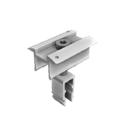Middle Clamp RapidPro 30-47mm Silver